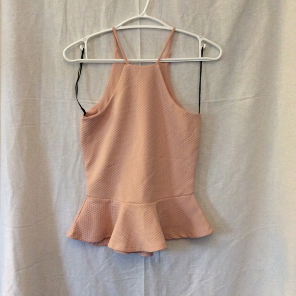 Flared halter top (shirt only) - Picture 3 of 3